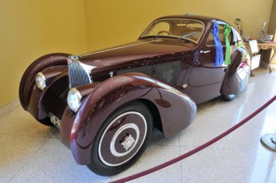 1931 Bugatti Type 51 Coup by Dubos, Nethercutt Museum, Sylmar, Calif. (2242)
