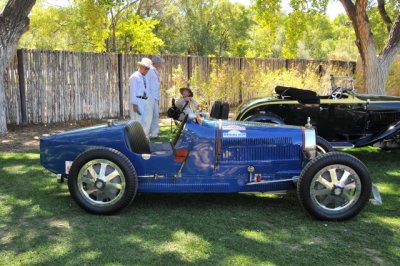 1925 Bugatti Type 35A Grand Prix Racer, driven by Louis Chiron in 1926, David Duthu, 2010 awardee, 2011 Santa Fe Concorso (0725)