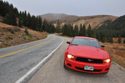 Top of the Rockies, Route 82, west of Twin Lakes (D-2452)