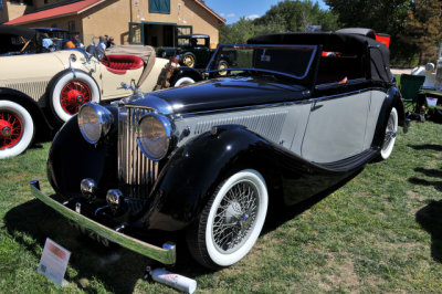1938 SS Jaguar 2.5L Drop Head Coupe, Robert & Jeri Herold, Chesterfield, MO, European Pre-War (1009)