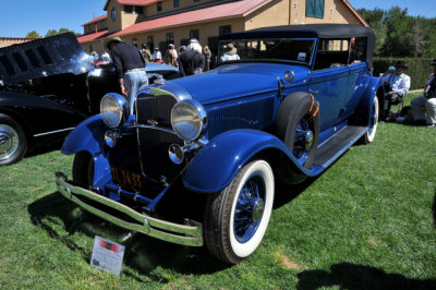 1931 Lincoln Model K Dietrich Convertible Sedan, Kirk Finlay, Villa Park, CA, American Pre-War to 1931 (1046)