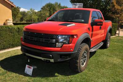 2011 Ford F-150 SVT Raptor Pickup Truck, exhibited by Ford Motor Co., Dearborn, MI, Then & Now (1131)