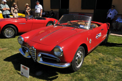 1956 Alfa Romeo Spider Veloce, Ugo & Kitty Picagli, Dallas, TX, Sports & GT to 1960 (1140)