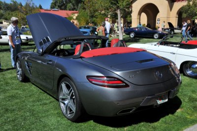 2012 Mercedes-Benz SLS AMG Roadster, Mercedes-Benz USA, Montvale, NJ, Then & Now ((1188)