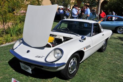 1967 Mazda Cosmo Sport 110S. Cosmo Sport was first production vehicle equipped with twin-rotor rotary engine. (1281)