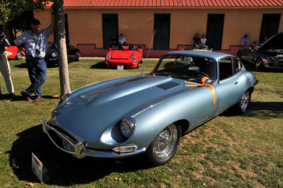 1967 Jaguar E-Type Coupe, Series I, wears first open headlight style of late 1967, Sports & GT 1961-1967 (1378)