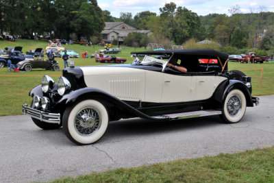 1931 DuPont Model H Dual Cowl Phaeton, 2nd to last DuPont made, '05 Pebble Beach Best in Class & Most Elegant awardee (0639)