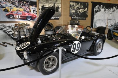 1963 Shelby Cobra 289 Factory Le Mans Roadster, CSX2137, raced in '63 by Dan Gurney & Bob Bondurant, owned by Steve Volk (2224)