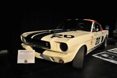 1965 Shelby Mustang GT350 R, one of 36 R models built, and the one that won the most number of races (9884)