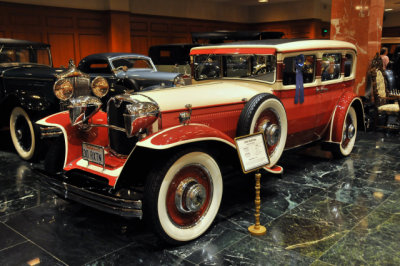1930 Ruxton Front-Drive Sedan at the Nethercutt Collection museum in Sylmar, California (2002)