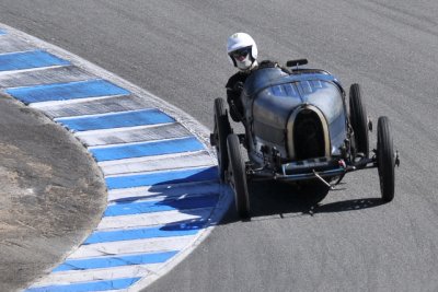 One of 30 contestants in all-Bugatti vintage car race during 2010 Rolex Monterey Motorsports Reunion (3208)