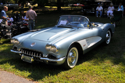 1958 Chevrolet Corvette, at Hagley Car Show in Wilmington, Delaware (5797)