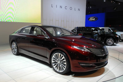 2013 Lincoln MKZ Concept, production version to be unveiled in April (0812)