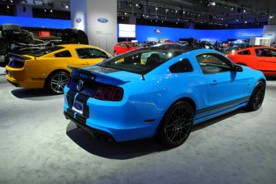 2013 Ford Mustang Shelby GT500, with initial rating of 650 hp; SAE-certified 662 hp announced April 26, 2012 (0897)