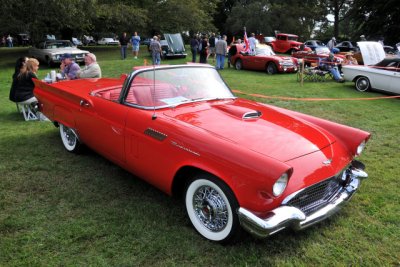 1957 Ford Thunderbird at the Hagley Car Show in Wilmington, Delaware, September 2011 (0557)