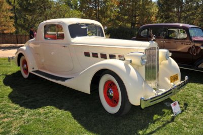 1935 Packard Rumble Seat Coupe at the Santa Fe Concorso in New Mexico, September 2011 (1120)
