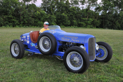 1932 Ford Speedster, Hemmings Motor News Great Race, overnight pit stop in Hershey, Pennsylvania, June 2011 (9386)