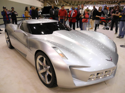 Chevrolet Corvette Stingray Concept, with hints of how C7 Corvette might look, 2011 Baltimore Auto Show (1107, P7000)