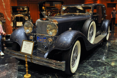 1933 Hispano-Suiza J12 Coupe de Ville by Binder, Nethercutt Collection, Sylmar, CA (2010)