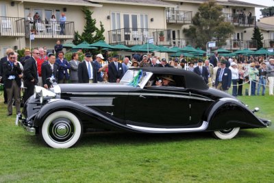 1935 Hispano-Suiza K6 Brandone Cabriolet, Sam & Emily Mann, Best of Show finalist, 2008 Pebble Beach Concours (3124)