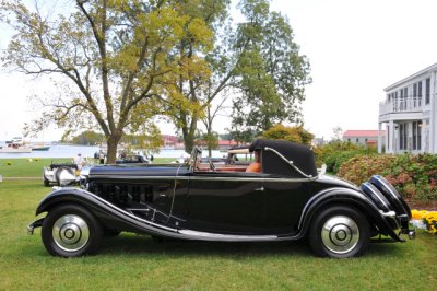 1926 Hispano-Suiza H6B Victoria by Henri Chapron, Milli & Frank Ricciardelli, Best of Show, 2008 St. Michaels Concours (4545)