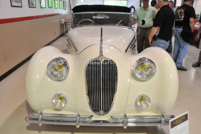 1948 Delahaye 135M Cabriolet by Figoni & Falaschi, owned by Ed & Carroll Windfelder of Baltimore since 1971 (3641)