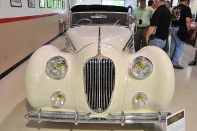 1948 Delahaye 135M Cabriolet by Figoni & Falaschi, owned by Ed & Carroll Windfelder of Baltimore since 1971 (3641)