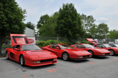 1980s Ferrari Testarossas and a 328 (3254)