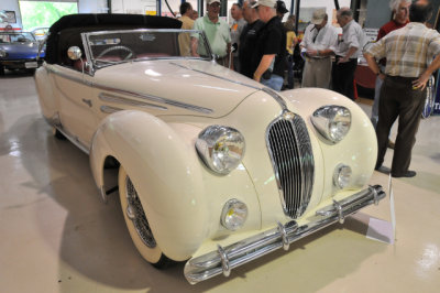 1948 Delahaye 135M Cabriolet, body by Figoni & Falaschi, owned by Ed & Carroll Windfelder of Baltimore since 1971 (3647)