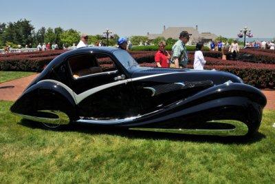 1936 Delahaye 135M SWB Competition Coupe by Figoni & Falaschi, owned by James Patterson of Louisville, KY (4311)