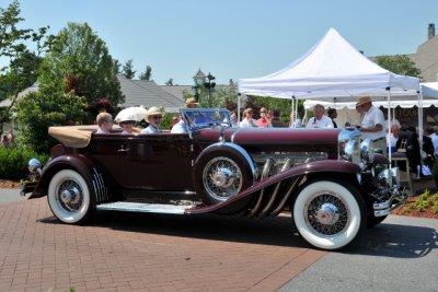 1933 Duesenberg SJ Convertible Victoria by Rollston, owned by Dr. Greg Mieckowski, Sarver, PA (4517)