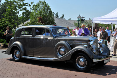 1937 Railton Special Limousine by Rippon Brothers, owned by Eldon & Esta Hostetler, Middlebury, NJ (4542)