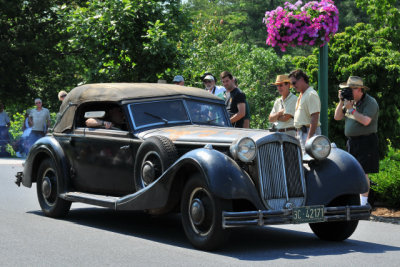 1937 Horch 853A Cabriolet, owned by James W. Taylor, Gloversville, NY (4601)