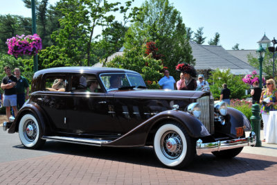 1934 Packard 1108 Sport Sedan Car of the Dome by Dietrich, owned by Robert & Sandra Bahre, Alton, NH (4650)