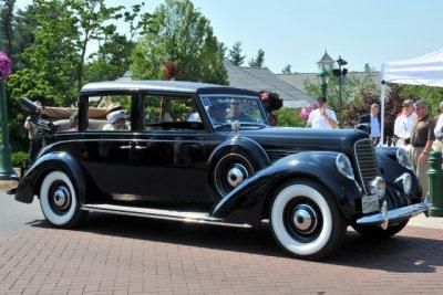 1938 Lincoln K Semi-Collapsible Cabriolet by Brunn, owned by Robert M. Hanson, North Potomac, MD (4687)