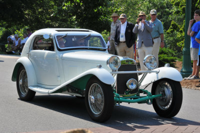 1938 H.R.G. Airline Coupe by Crofts, owned by Robert & Sylvia Affleck, Harmony, PA (4752)