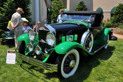 1930 Willys-Knight 66-B Plaidside Roadster by Griswold, owned by Al Giddings, Pray, MO (3897)