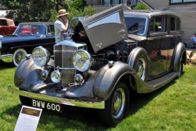 1937 Railton Special Limousine by Rippon Brothers, owned by Eldon & Esta Hostetler, Middlebury, NJ (4215)