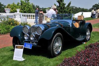 1938 Jaguar SS100 Roadster, owned by Malcolm Pray, Greenwich, CT (4355)
