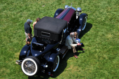 1928 Isotta-Fraschini Tipo 8A SS Convertible Coupe by LeBaron, owned by Peter T. Boyle, PA (4454)