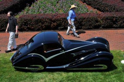 1936 Delahaye 135M SWB Competition Coupe by Figoni & Falaschi, owned by James Patterson of Louisville, KY (4468)