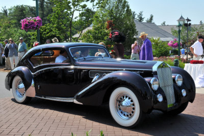 1938 Delage D8-1205 Aerosport by Letourneur et Marchand, owned by John W. Rich, Sr., Frackville, PA (4761)