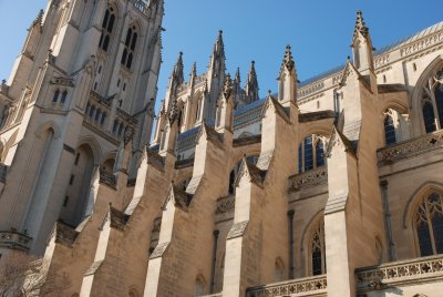 Flying Buttress and Pinacles