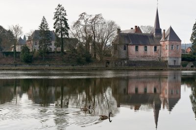 Meuse river at Yvoir