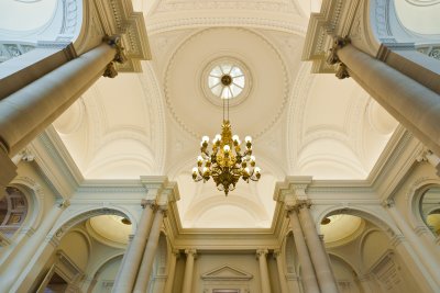 Plafond de l'escalier d'honneur