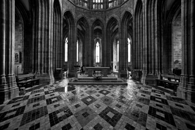 Mont Saint Michel-The choir
