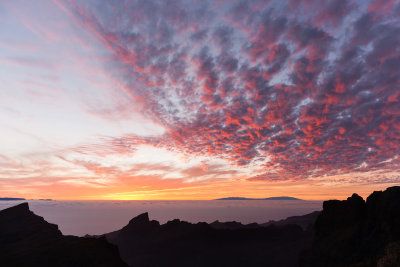 La Palma in a sea of cloud
