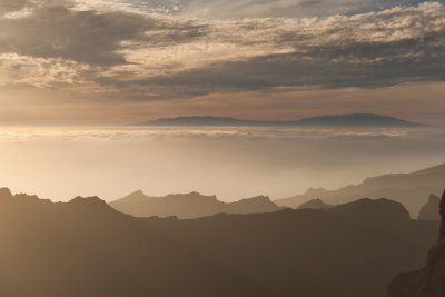 La Palma in a sea of clouds