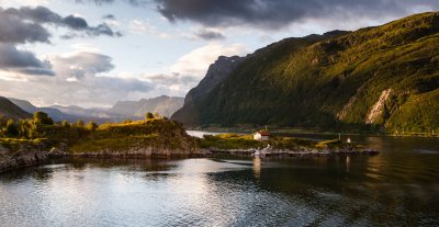 Norwegian lighting and reflections 