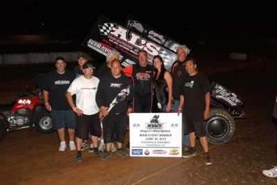 King of the West 410 Sprint car series